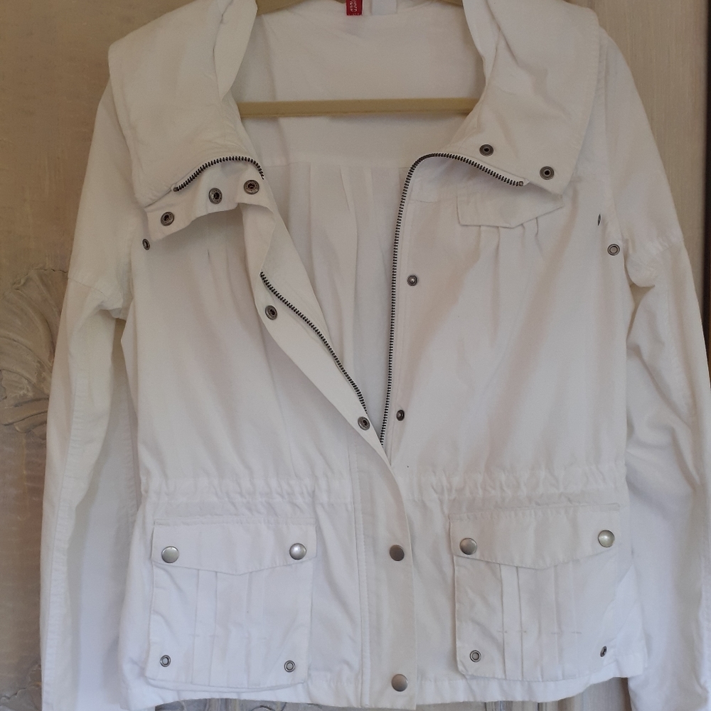 H&M white jacket